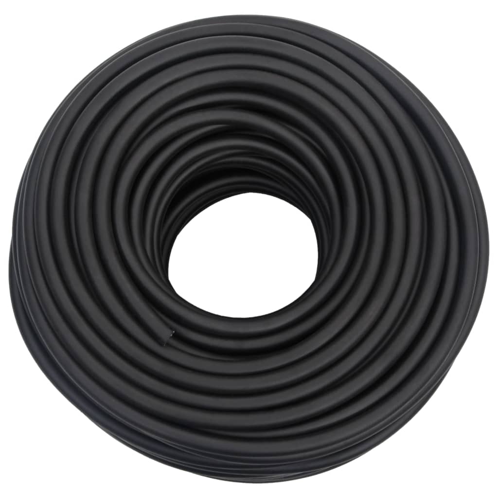 hybrid luftslange 0,6" 50 m gummi og PVC sort