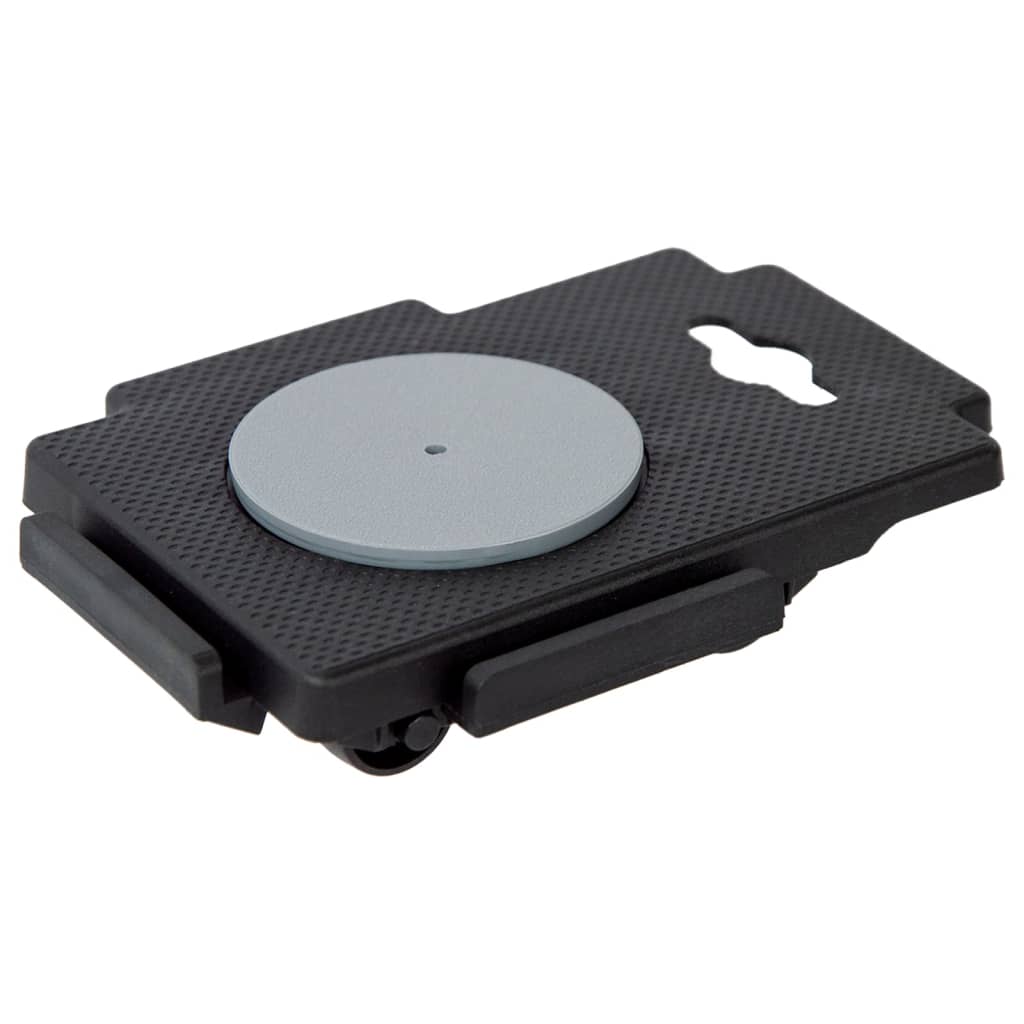 møbelhunde 4 stk. med 8 hjul 150 kg polypropylen sort