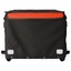 cykelanhænger 45 kg jern sort og orange
