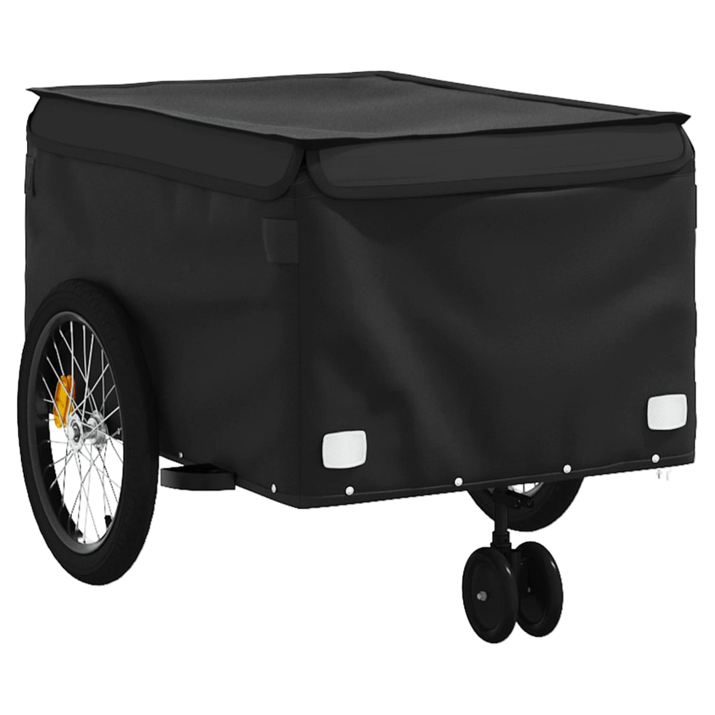 cykelanhænger 45 kg jern sort