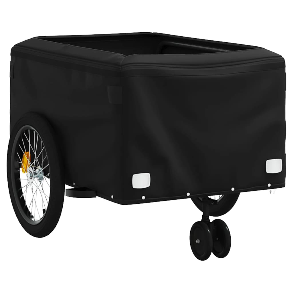 cykelanhænger 45 kg jern sort