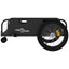 cykeltrailer oxfordstof og jern sort