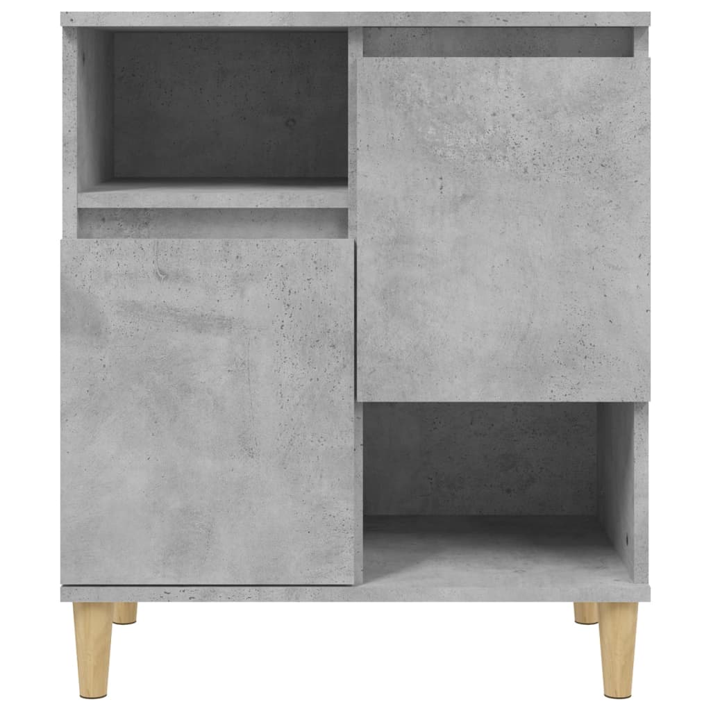 skænke 3 stk. 60x35x70 cm konstrueret træ betongrå