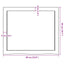 bordplade til badeværelse 60x50x(2-4) cm massivt træ ubehandlet
