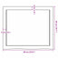 bordplade til badeværelse 60x50x(2-6) cm massivt træ lysebrun