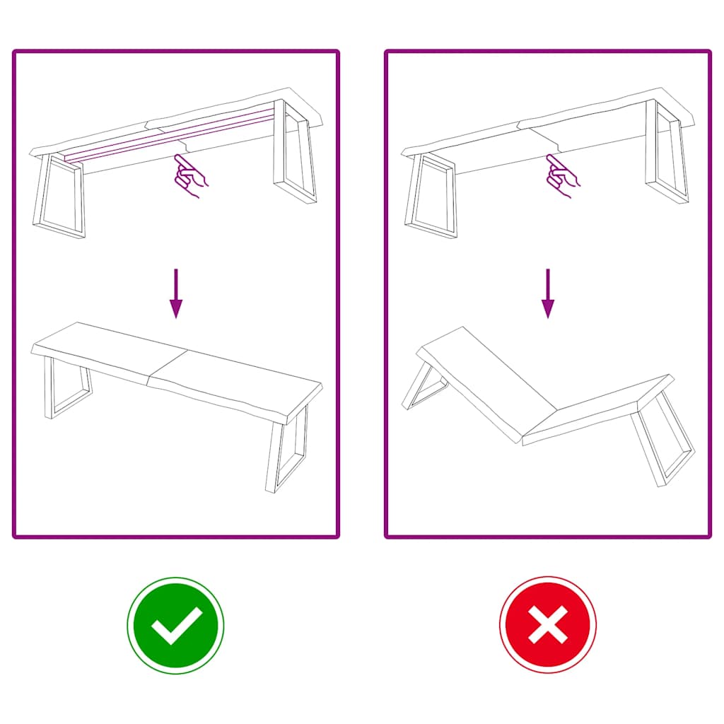 bordplade til badeværelse 140x40x(2-4) cm massivt træ lysebrun