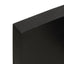 bordplade til badeværelse 40x30x(2-6) cm massivt træ mørkebrun