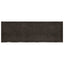bordplade til badeværelse 180x60x(2-6) cm massivt træ mørkebrun