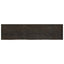 bordplade til badeværelse 200x50x(2-6) cm massivt træ mørkebrun