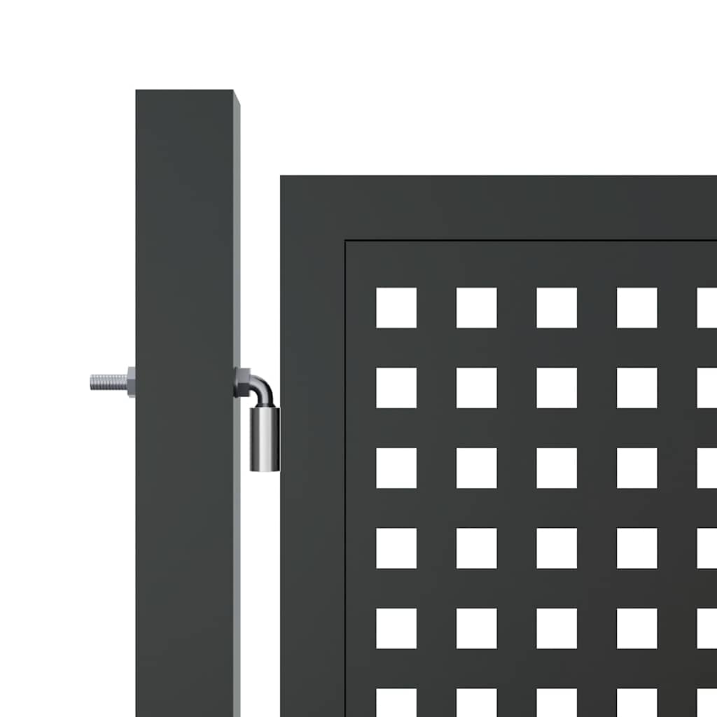 havelåge antracitgrå 300x100 cm stål