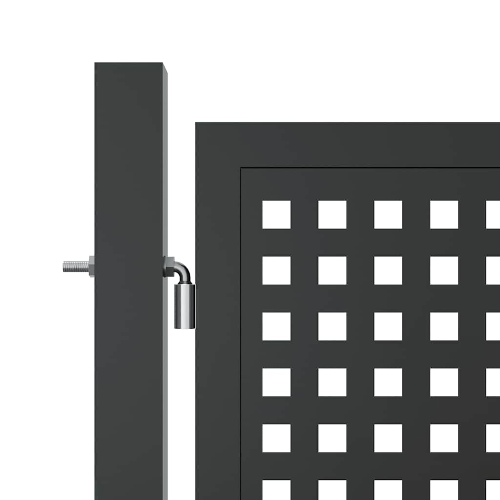 havelåge antracitgrå 300x150 cm stål
