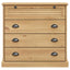 kommode VIGO 80x40x76 cm massivt fyrretræ