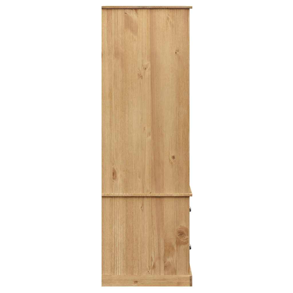 klædeskab VIGO 90x55x170 cm massivt fyrretræ