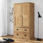 klædeskab VIGO 90x55x170 cm massivt fyrretræ