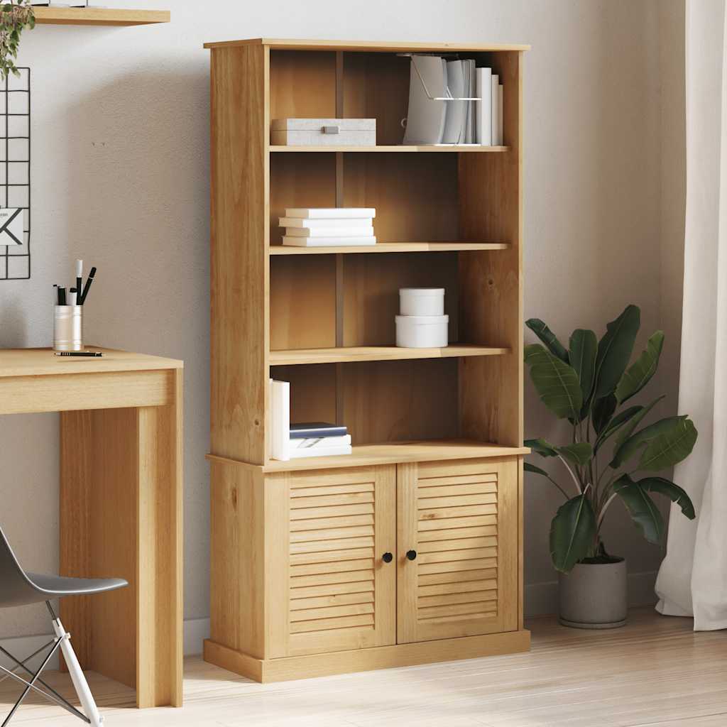 bogreol VIGO 85x35x170 cm massivt fyrretræ