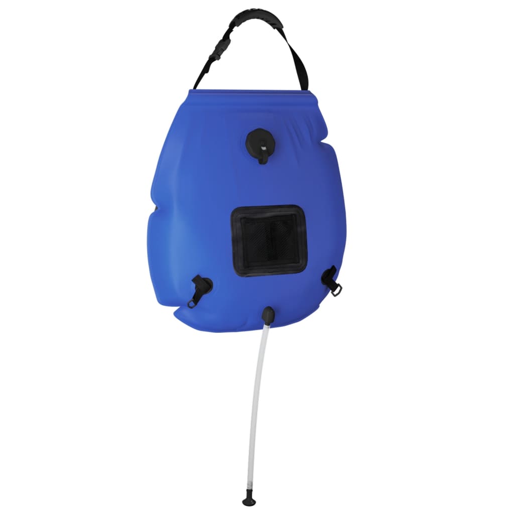campingbruser 20 l PVC taskefacon blå billede