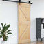 Dør NARVIK 70 x 210 cm Massivt Fyrretræ (Ubehandlet)