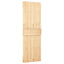 Dør NARVIK 70 x 210 cm Massivt Fyrretræ (Ubehandlet)