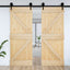 Dør NARVIK 85 x 210 cm Massivt Fyrretræ (Ubehandlet)