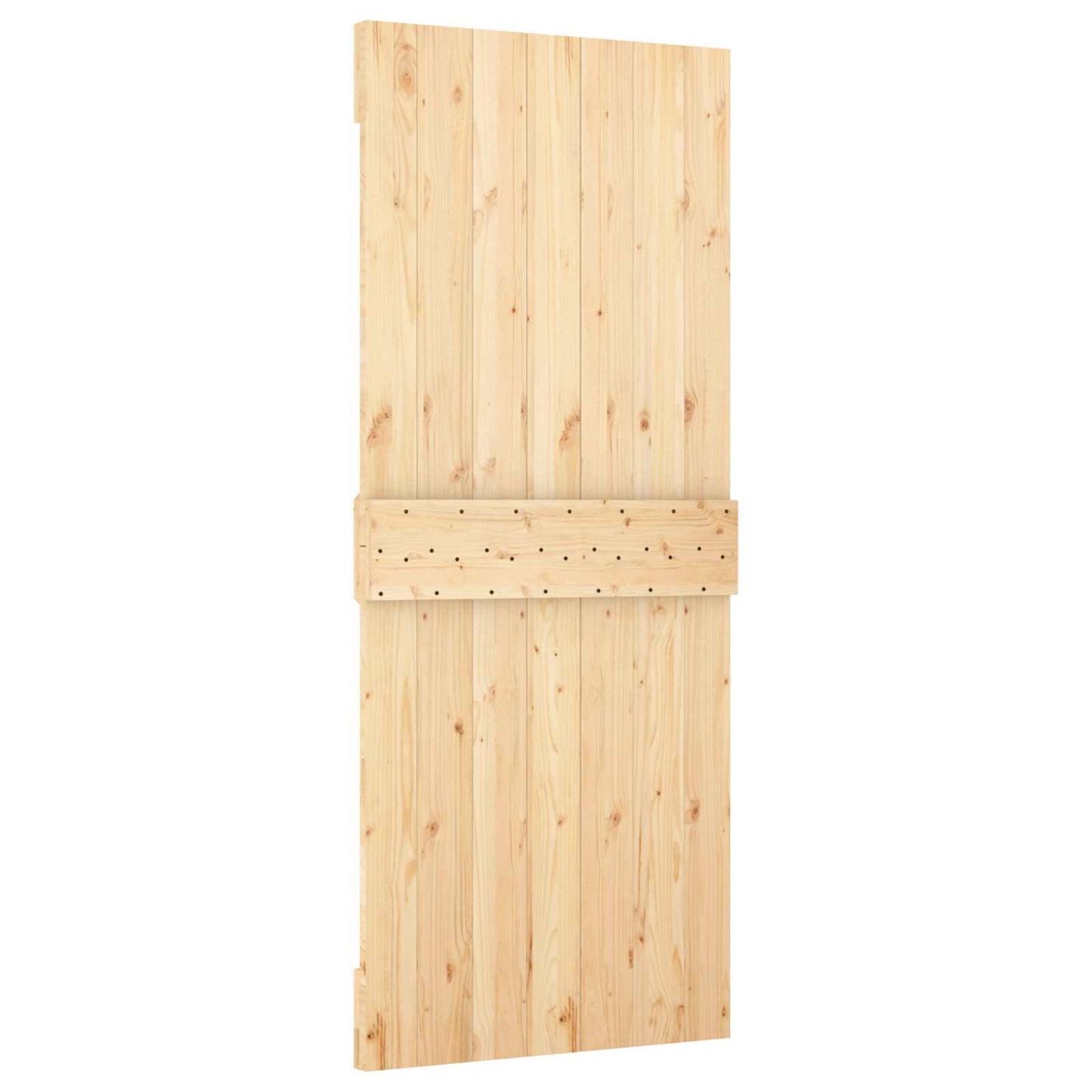 Dør NARVIK 85 x 210 cm Massivt Fyrretræ (Ubehandlet)