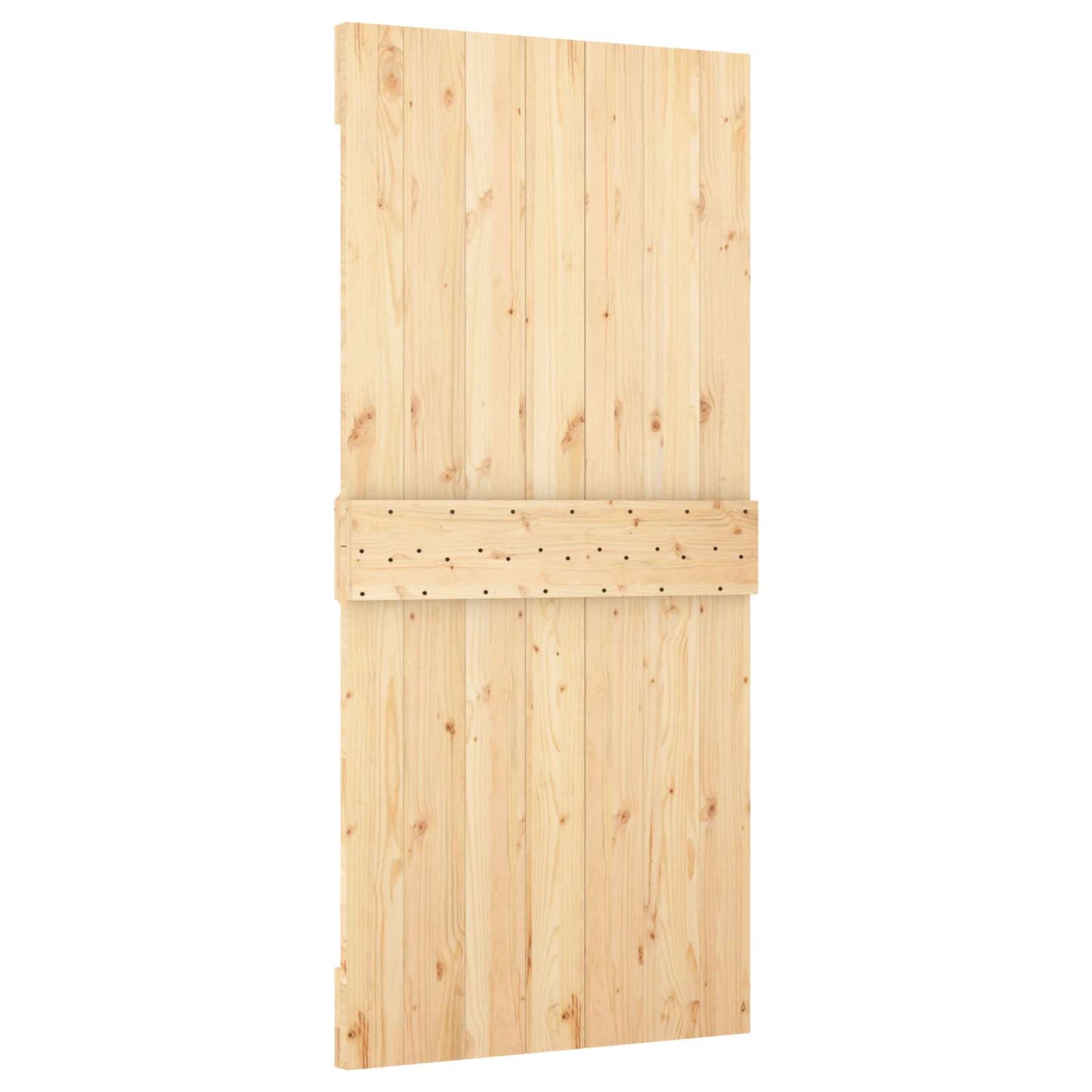 Dør NARVIK 95 x 210 cm Massivt Fyrretræ (Ubehandlet)