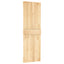 Dør NARVIK 70 x 210 cm Massivt Fyrretræ (Ubehandlet)