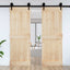Dør NARVIK Naturfarvet 80 x 210 cm Massivt Fyrretræ