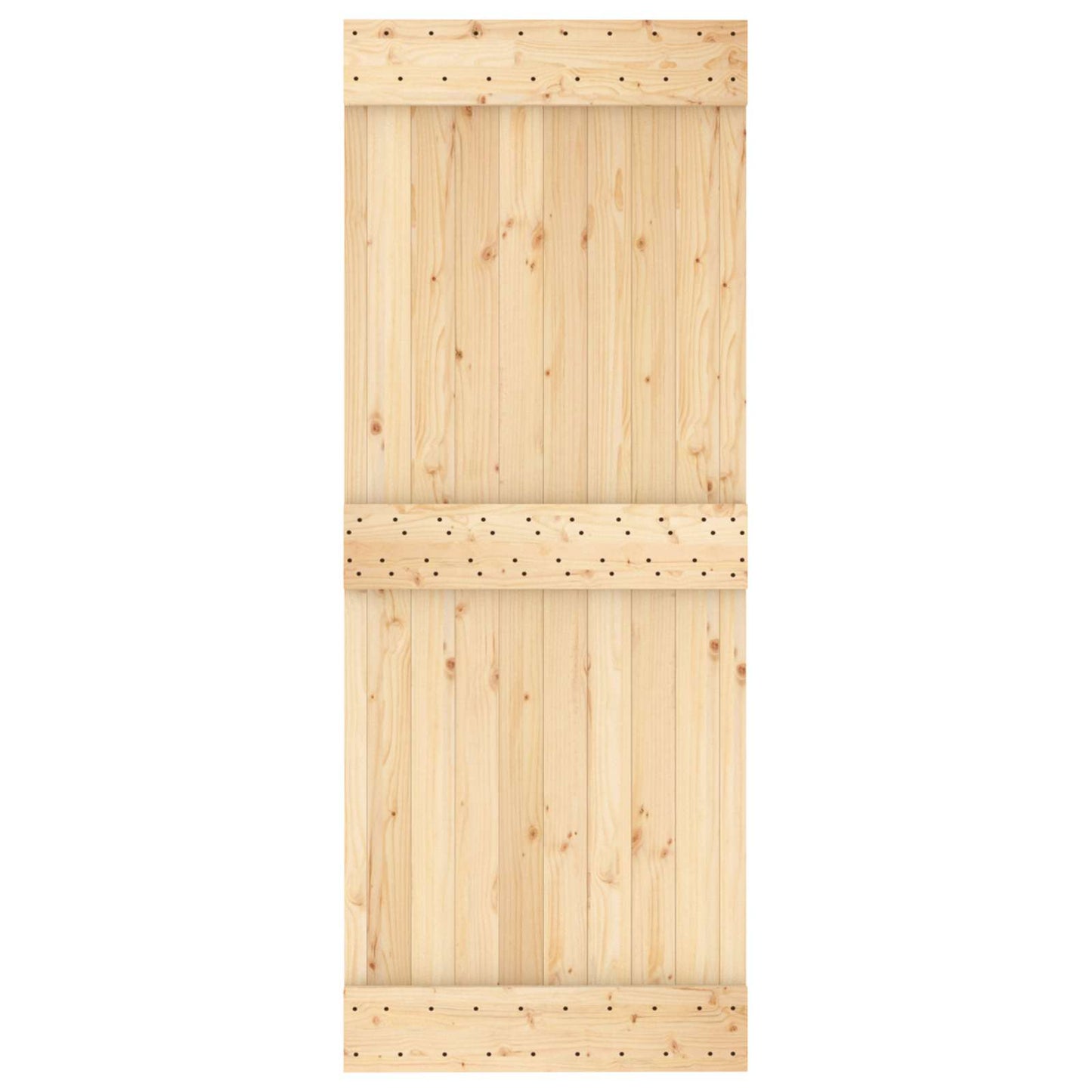Dør NARVIK 80 x 210 cm Massivt Fyrretræ (Ubehandlet)