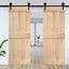 Dør NARVIK 85 x 210 cm Massivt Fyrretræ (Ubehandlet)