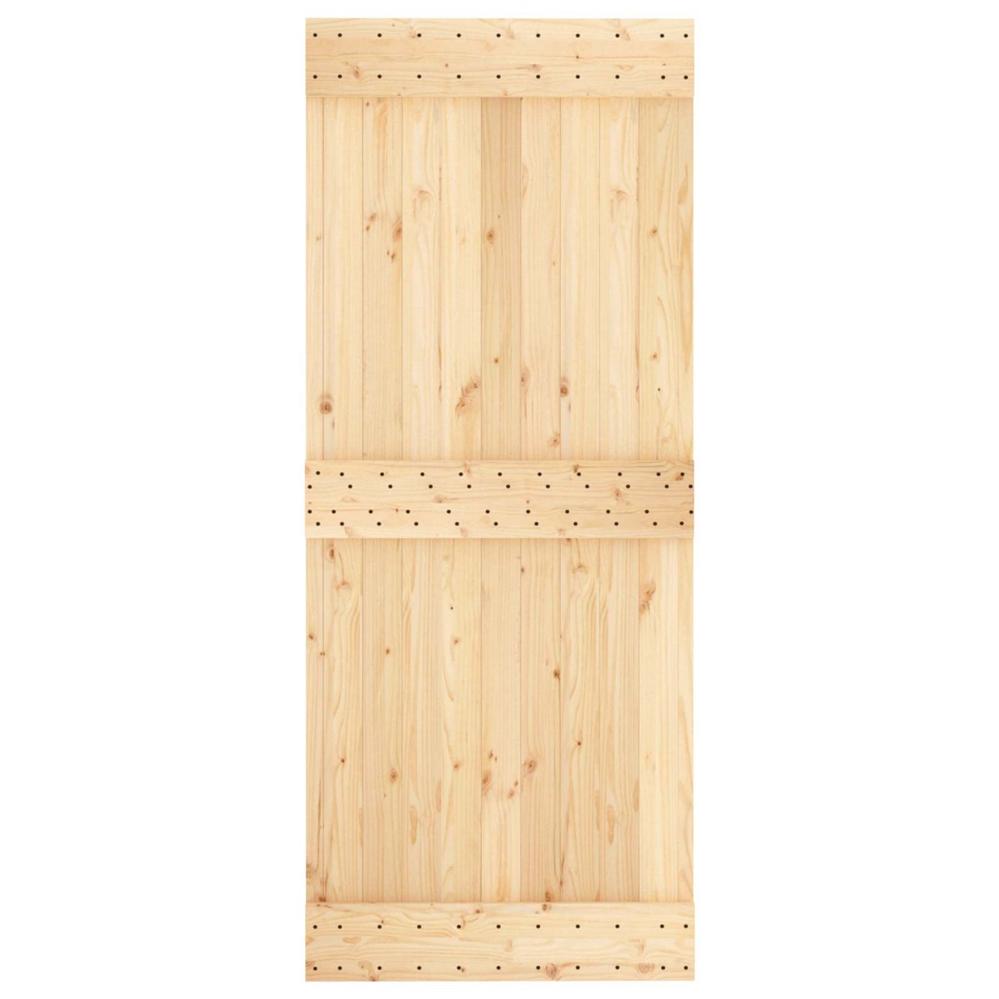 Dør NARVIK 85 x 210 cm Massivt Fyrretræ (Ubehandlet)