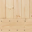 Dør NARVIK 95 x 210 cm Massivt Fyrretræ (Ubehandlet)