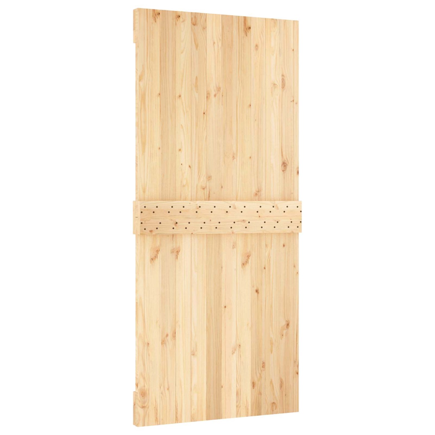 Dør NARVIK 95 x 210 cm Massivt Fyrretræ (Ubehandlet)