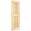 Dør NARVIK 70 x 210 cm Massivt Fyrretræ (Ubehandlet)