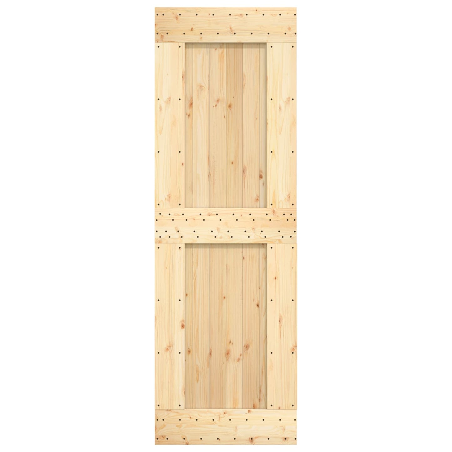 Dør NARVIK 70 x 210 cm Massivt Fyrretræ (Ubehandlet)