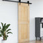 Dør NARVIK 80 x 210 cm Massivt Fyrretræ (Ubehandlet)
