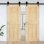 Dør NARVIK Naturfarvet 85 x 210 cm Massivt Fyrretræ