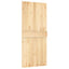 Dør NARVIK 90 x 210 cm Massivt Fyrretræ (Ubehandlet)