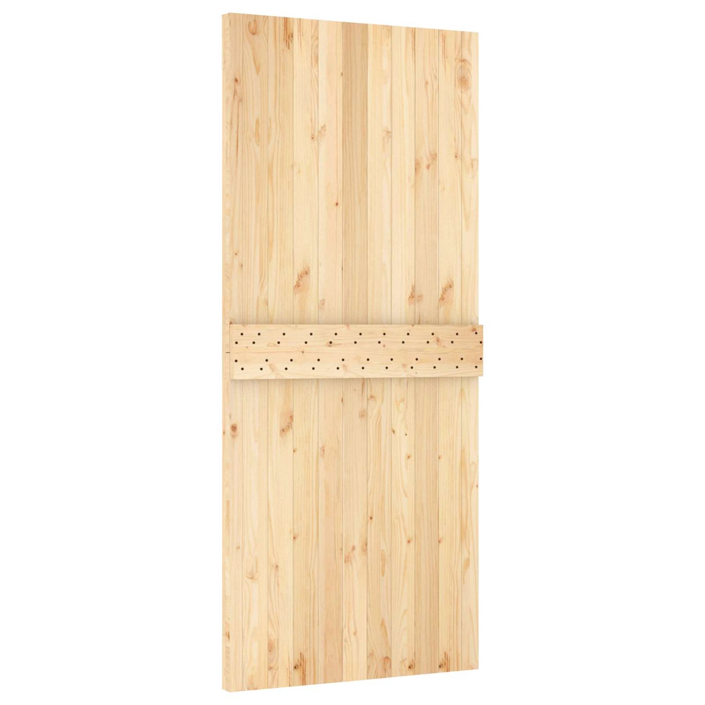 Dør NARVIK 90 x 210 cm Massivt Fyrretræ (Ubehandlet)