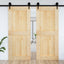 Dør NARVIK 95 x 210 cm Massivt Fyrretræ (Ubehandlet)