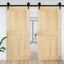 Dør NARVIK 100 x 210 cm Massivt Fyrretræ (Ubehandlet)