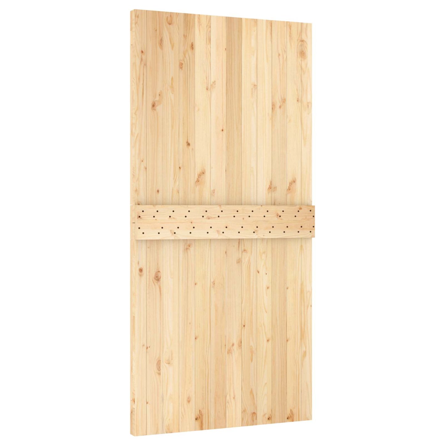 Dør NARVIK 100 x 210 cm Massivt Fyrretræ (Ubehandlet)