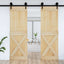 Dør NARVIK 70 x 210 cm Massivt Fyrretræ (Ubehandlet)