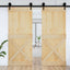 Dør NARVIK Naturfarvet 95 x 210 cm Massivt Fyrretræ