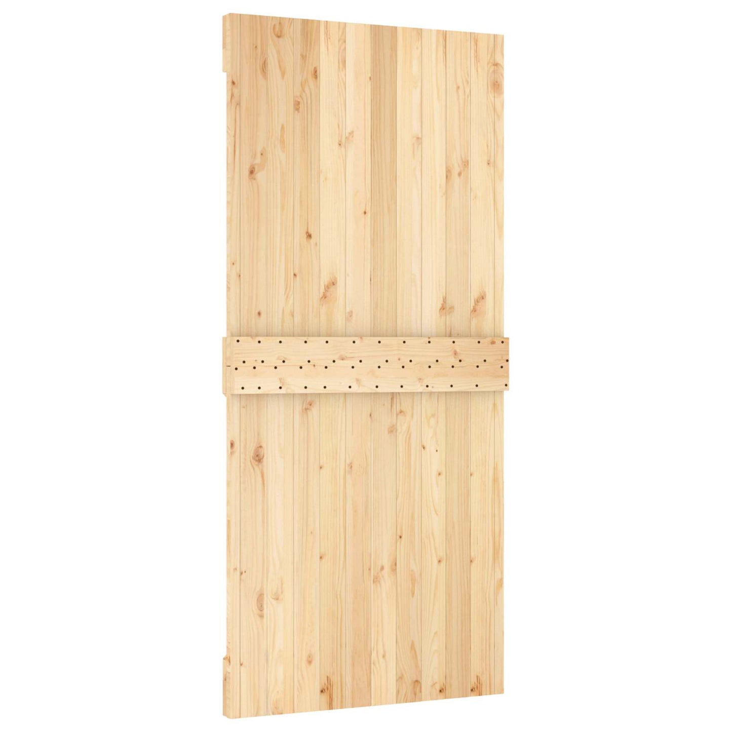 Dør NARVIK 95 x 210 cm Massivt Fyrretræ (Ubehandlet)