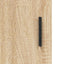 skænk 69,5x34x90 cm konstrueret træ sonoma-eg
