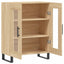 skænk 69,5x34x90 cm konstrueret træ sonoma-eg