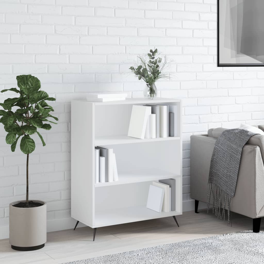 skab 69,5x32,5x90 cm konstrueret træ hvid