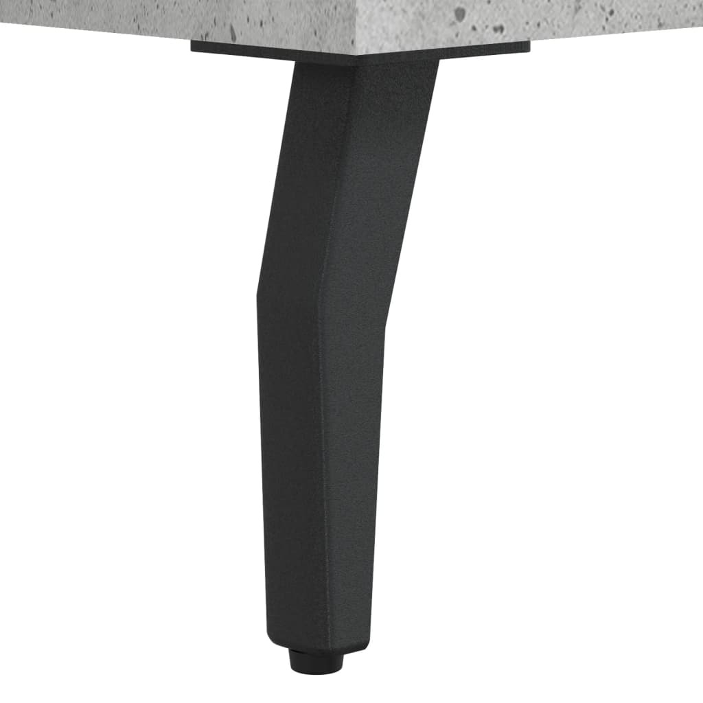 skænk 34,5x32,5x90 cm konstrueret træ betongrå