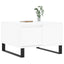 sofabord 55x55x36,5 cm konstrueret træ hvid