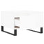 sofabord 55x55x36,5 cm konstrueret træ hvid